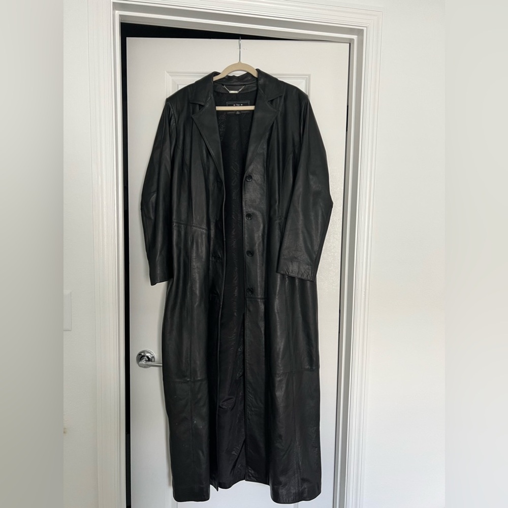 Leather Coat